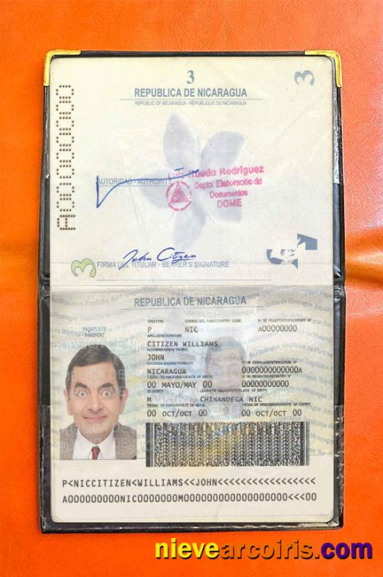 Nicaragua pass photolook